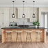 Elk Open Louvers 6.75 Inch Wide 1 Light Mini Pendant in Matte Black Model: 82114/1