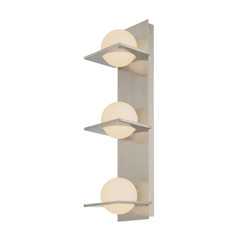 Elk Orbit VANITY LIGHT in Matte Satin Nickel Finish Model: BV9133-10-16M