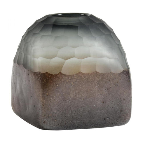 Elk Oreja VASE JAR BOTTLE in Smoke Gray Finish Model: S0047-8068