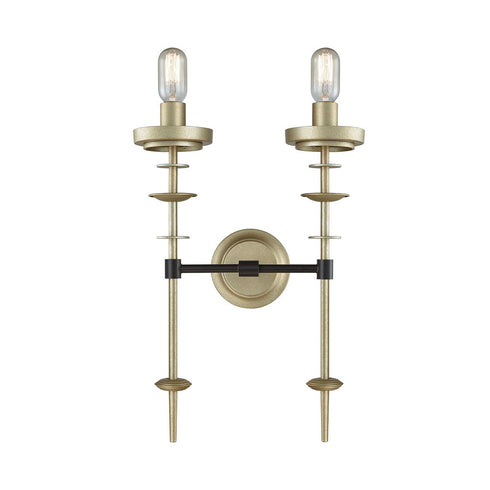 Elk Orion 2 Light SCONCE in Antique Gold Leaf Oil Rubbed Bronze Oil Rubbed Bronze Finish Model: D3570