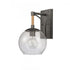 Elk Orlando 13.5 Inch High 1 Light Outdoor Sconce in Iron Model: 69710/1