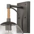 Elk Orlando 13.5 Inch High 1 Light Outdoor Sconce in Iron Model: 69710/1