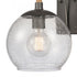 Elk Orlando 13.5 Inch High 1 Light Outdoor Sconce in Iron Model: 69710/1