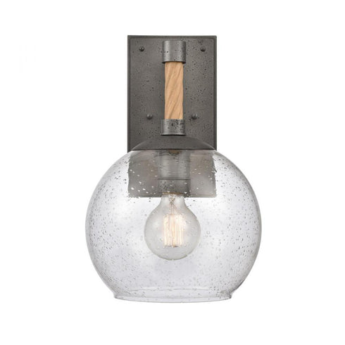 Elk Orlando 15.5 Inch High 1 Light Outdoor Sconce in Iron Model: 69711/1