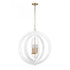 Elk Orme 27 Inch Wide 4 Light Pendant in White Model: H0018-10357