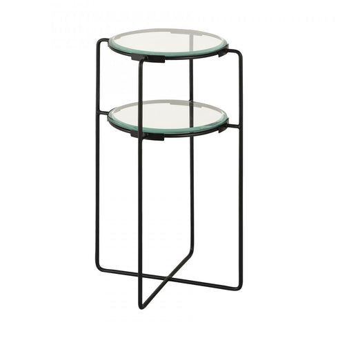 Elk Oscar ACCENT TABLE in Matte Black Finish Model: S0895-9396