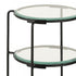 Elk Oscar ACCENT TABLE in Matte Black Finish Model: S0895-9396