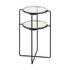 Elk Oscar ACCENT TABLE in Matte Black Finish Model: S0895-9396