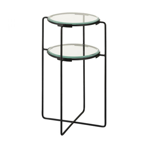Elk Oscar ACCENT TABLE in Matte Black Finish Model: S0895-9396