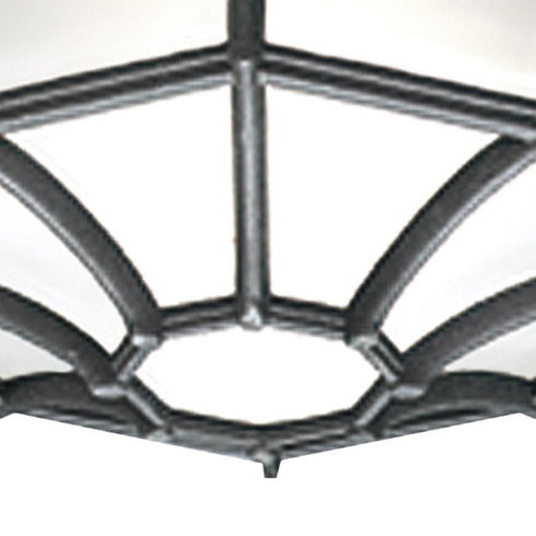 Elk Outdoor Essentials FLUSH MOUNT in Black Finish Model: SL7457