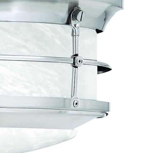 Elk Outdoor Essentials FLUSH MOUNT in Brushed Nickel Finish Model: SL928378