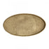 Elk Oval Pebble Tray Set of 2 Brass in Antique Brass Finish Model: H0807-10655/S2