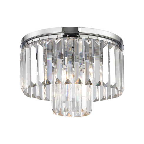 Elk Palacial FLUSH MOUNT in Polished Chrome Finish Model: 15213/1