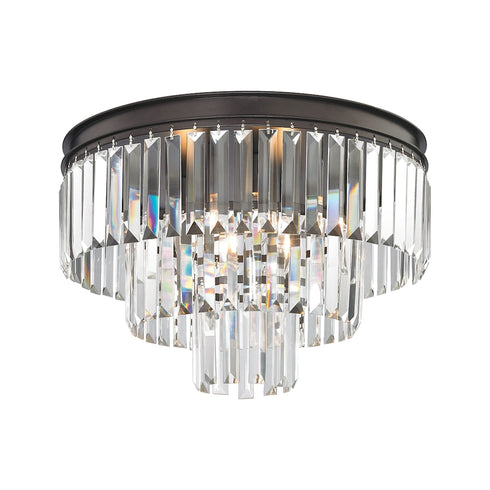 Elk Palacial SEMI FLUSH MOUNT in Oil Rubbed Bronze Finish Model: 15225/3