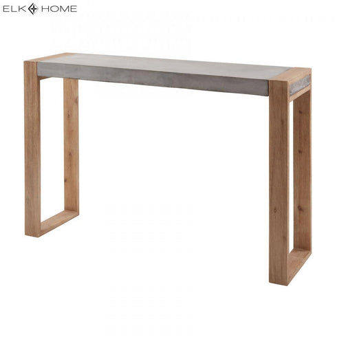 Elk Paloma CONSOLE TABLE DESK in Atlantic Brushed Finish Model: 157-006