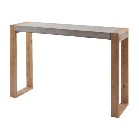 Elk Paloma CONSOLE TABLE DESK in Atlantic Brushed Finish Model: 157-006