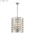 Elk Panjandrum 4 Light CHANDELIER in Silver Leaf Finish Model: D4126