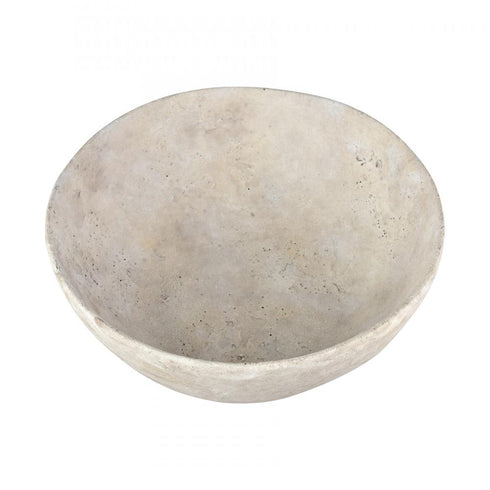 Elk Pantheon Bowl in Aged White Model: S0017-11252