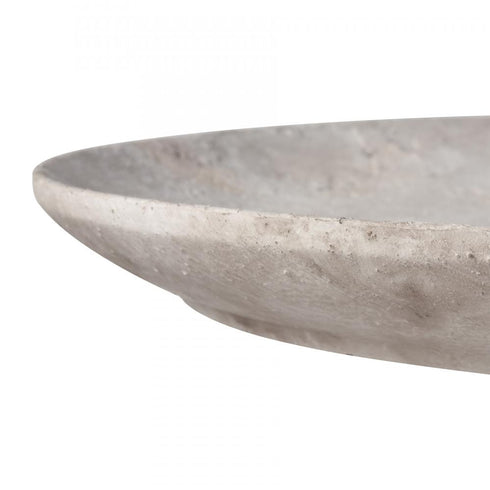Elk Pantheon Charger in Aged White Model: S0017-11253