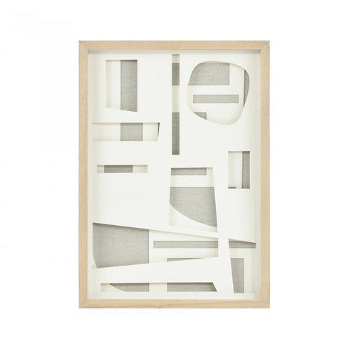 Elk Paper Shadowbox Paper II Dimensional Wall Art in Neutral Model: H0036-11940