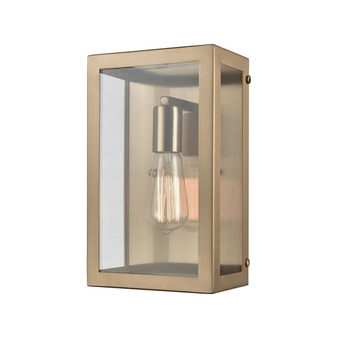 Elk Parameters 1 Light SCONCE in Satin Brass Finish Model: 63080-1