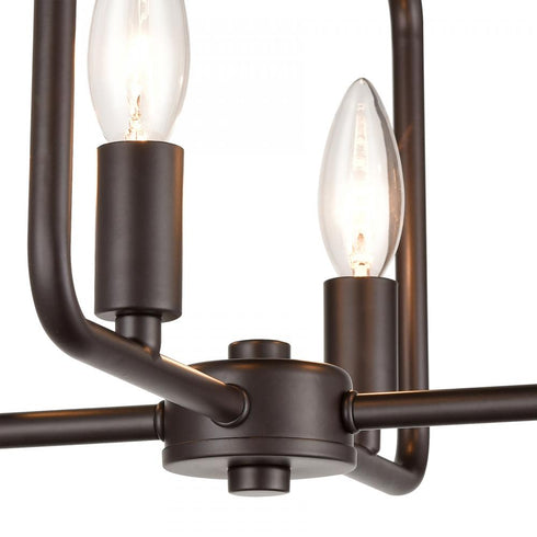 Elk Park Slope FLUSH MOUNT in Oil Rubbed Bronze Finish Model: CN330481