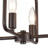 Elk Park Slope FLUSH MOUNT in Oil Rubbed Bronze Finish Model: CN330481