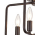 Elk Park Slope FLUSH MOUNT in Oil Rubbed Bronze Finish Model: CN330481