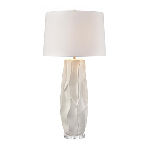 Elk Parker TABLE LAMP (2 pack) (2 pack) in Gloss White Finish Model: S0019-10314