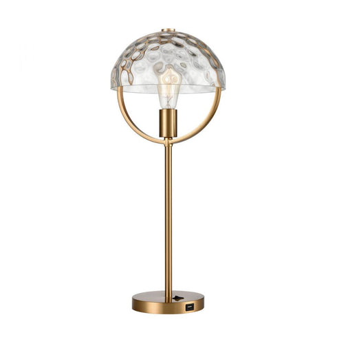 Elk Parsons Avenue 24 Inch High 1 Light Desk Lamp in Aged Brass Model: S0019-9562
