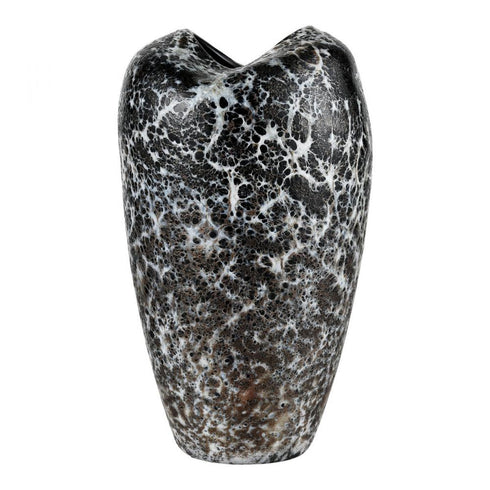Elk Pedraza VASE JAR BOTTLE in Marbled Black Finish Model: S0047-8069