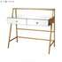 Elk Peerage CONSOLE TABLE DESK in Gold Leaf Finish Model: 1114-372
