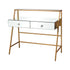 Elk Peerage CONSOLE TABLE DESK in Gold Leaf Finish Model: 1114-372