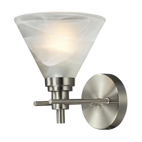 Elk Pemberton VANITY LIGHT in Brushed Nickel Finish Model: 11400/1