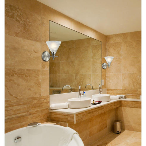 Elk Pemberton VANITY LIGHT in Brushed Nickel Finish Model: 11400/1