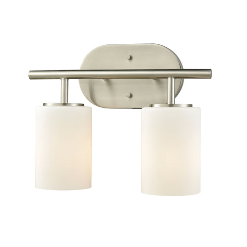 Elk Pemlico VANITY LIGHT in Satin Nickel Finish Model: 57131/2