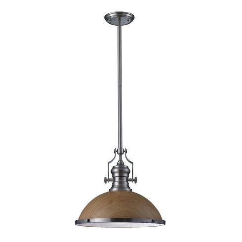 Elk PENDANT in Satin Nickel Finish Model: 66674-1