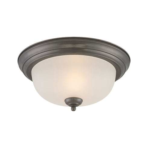 Elk Pendenza 2 Light FLUSH MOUNT in Oiled Bronze Finish Model: SL878215
