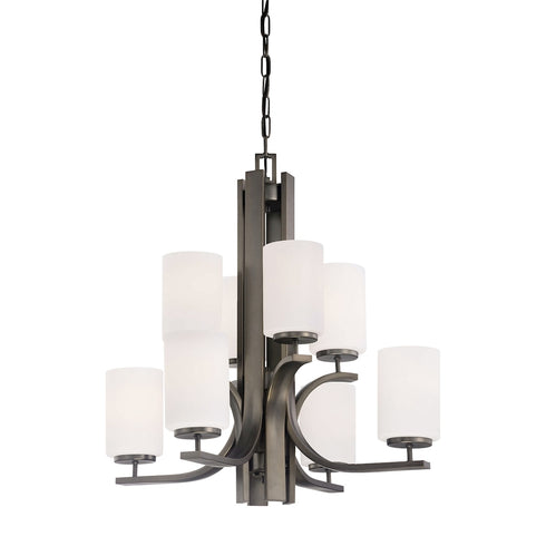 Elk Pendenza 8 Light CHANDELIER in Oiled Bronze Finish Model: TK0008715