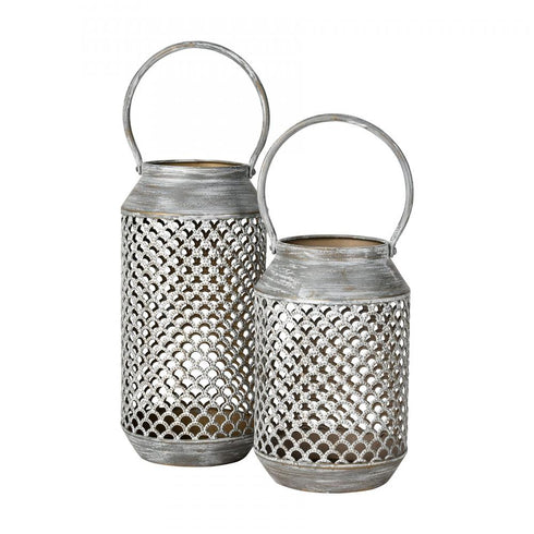 Elk Pennywell CANDLE CANDLEHOLDER (2 pack) (2 pack) in Silver Finish Model: S0037-8096