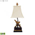 Elk Perching Robin 21 Inch High 1 Light Table Lamp in Antique Black Includes LED Bulb Model: 91-171-LED