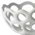Elk Perforated Porcelian BOWL TRAY in White Finish Model: 724020