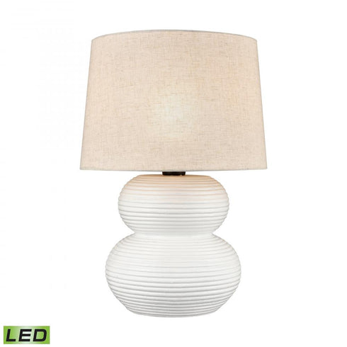 Elk Phillipa 25 Inch High 1 Light Outdoor Table Lamp in Matte White Includes LED Bulb Model: H0019-8561-LED