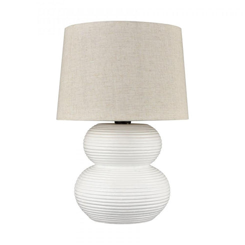 Elk Phillipa TABLE LAMP in Matte White Finish Model: H0019-8561