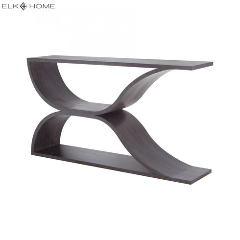 Elk Pin Hollow CONSOLE TABLE DESK in Restoration Gray Finish Model: 7011-051
