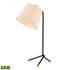 Elk Pine Plains 25 Inch High 1 Light Table Lamp in Black Includes LED Bulb Model: 77205-LED