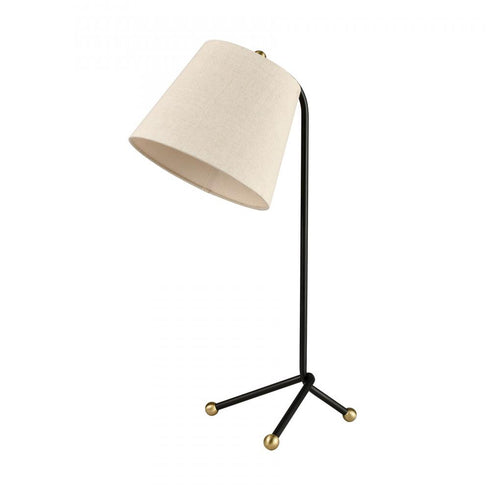 Elk Pine Plains Table Lamp in Black Finish Model: 77205