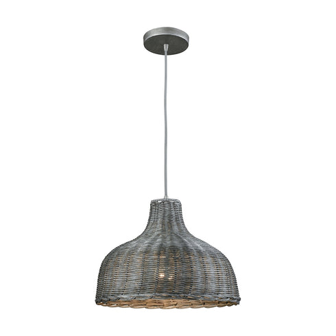 Elk Pleasant Fields PENDANT in Weathered Gray Finish Model: 31641/1