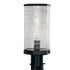 Elk Polygon 12.75 Inch High 1 Light Outdoor Post Light in Matte Black Model: 1177-MB-WAV