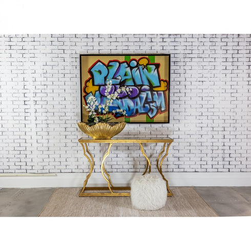 Elk Poppy GARDEN ITEM in Gold Leaf Finish Model: 166-015